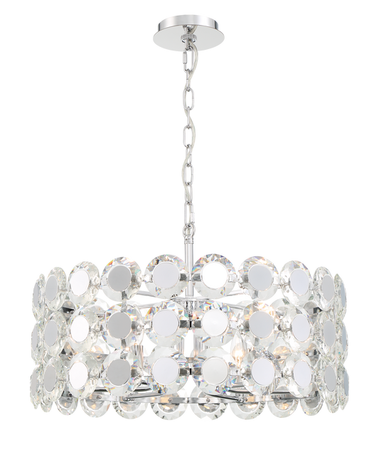 EUROFASE 44285 6-Light 23in Pendant Chandelier