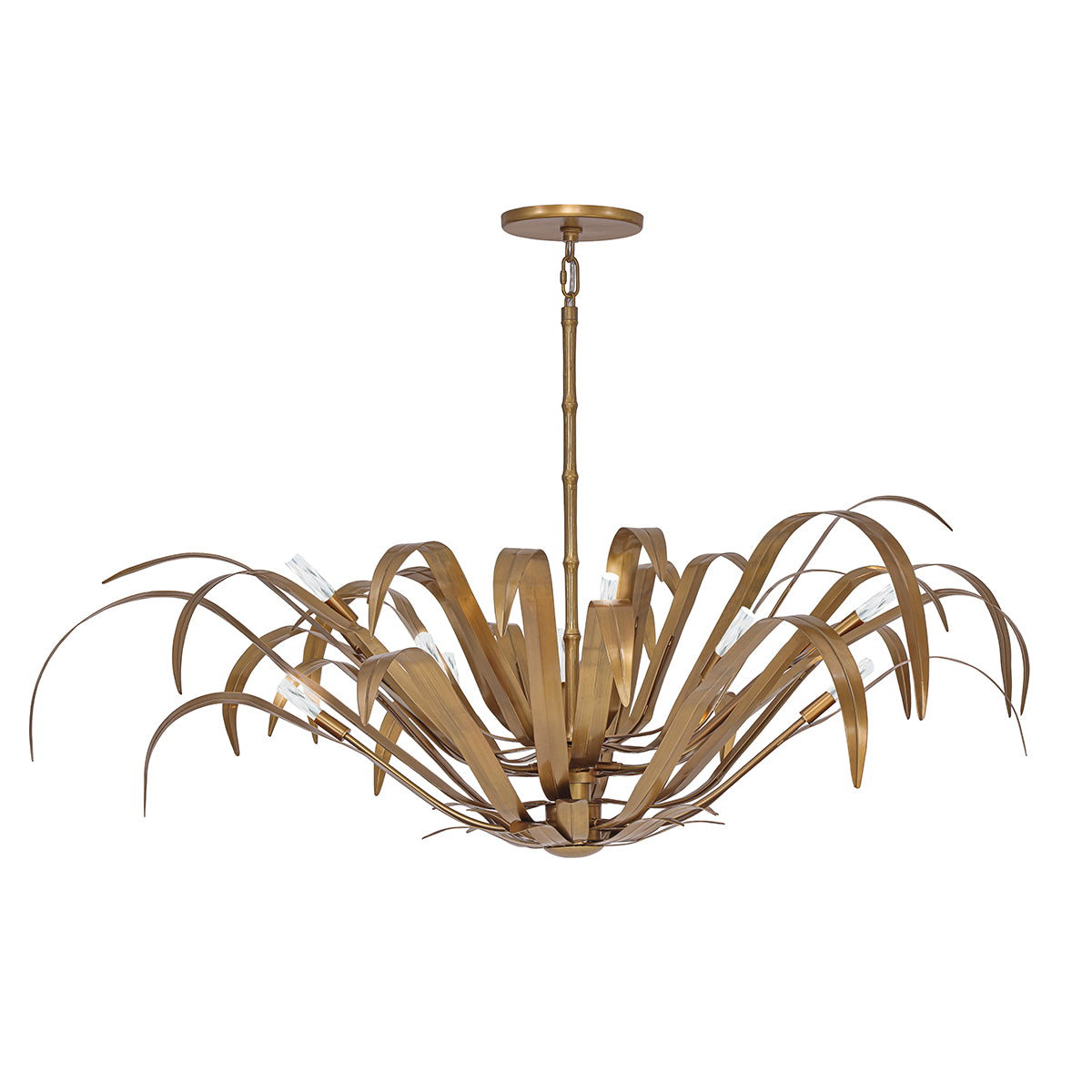 EUROFASE 46433 12-Light 56in Chandelier Secondary image