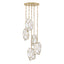 EUROFASE 46465 5-Light 24in Multi Drop Chandelier