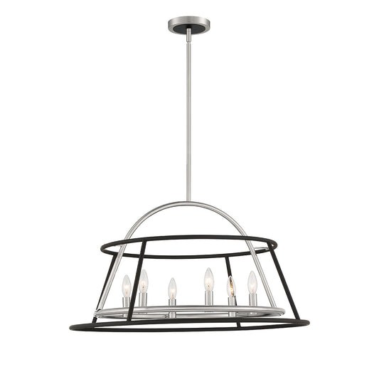 EUROFASE 39424 6 Lt Chandelier