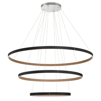 EUROFASE 43900 3-Tiers 3-Light 60in Integrated Led Grand Chandeli