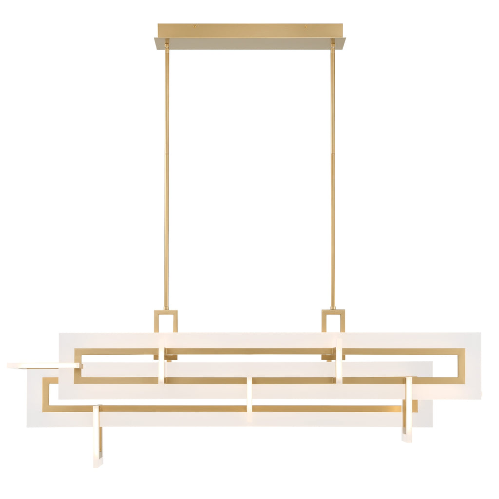 EUROFASE 46806 55in Integrated Led Linear Chandelier