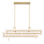 EUROFASE 46806 55in Integrated Led Linear Chandelier