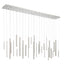 EUROFASE 46814 30-Light 72in Integrated Led Grand Chandelier