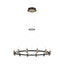 EUROFASE 37043 12-Light 32in Integrated Led Chandelier