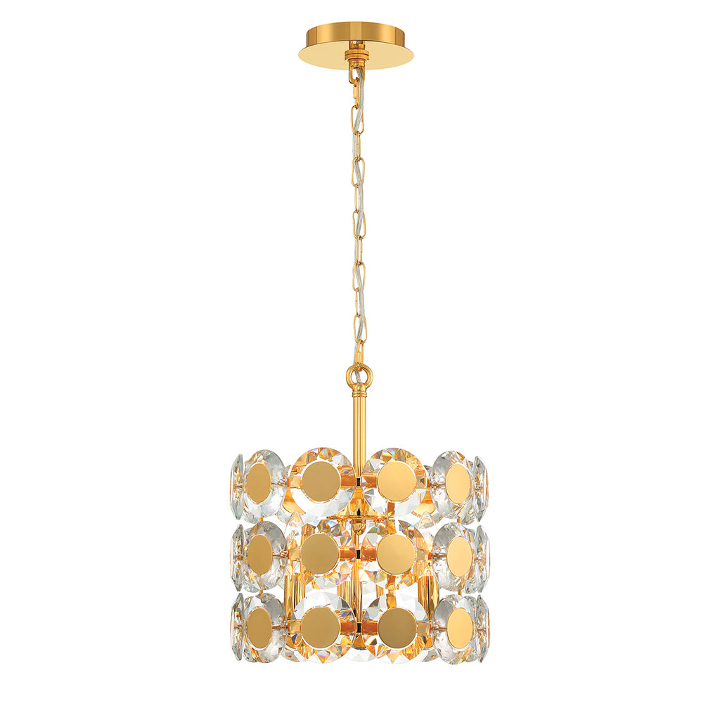 EUROFASE 44284 3-Light 14in Pendant Chandelier