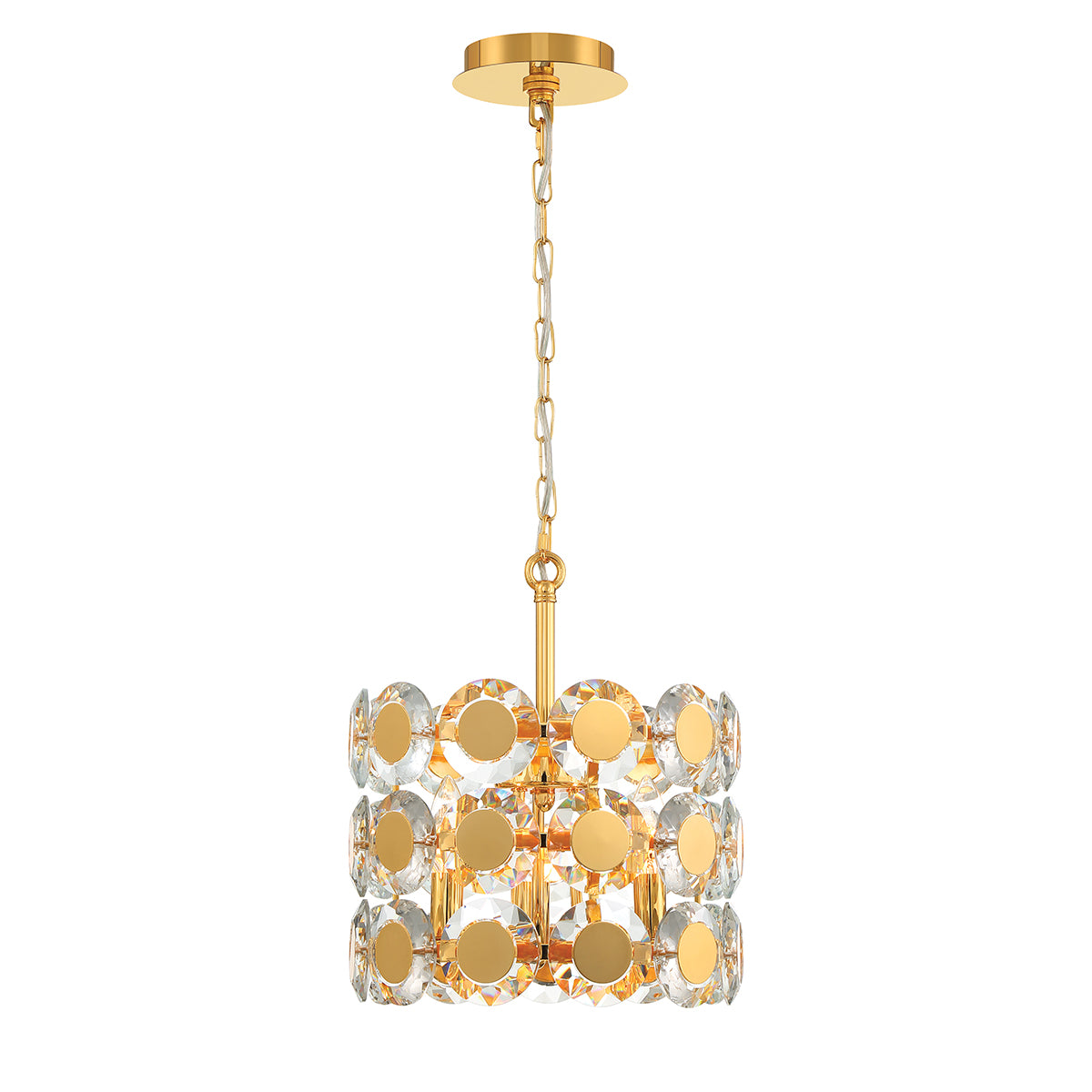 EUROFASE 44284 3-Light 14in Pendant Chandelier