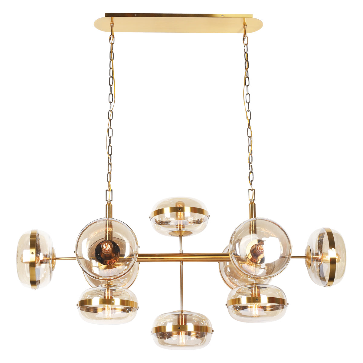 EUROFASE 37089 10-Light 54in Chandelier Main image