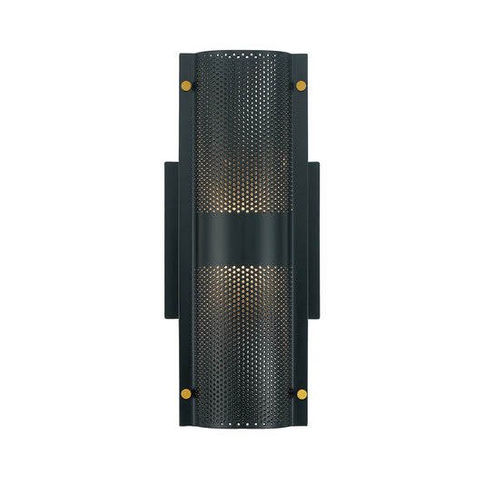 EUROFASE 46460 2-Light 12in Integrated Led Outdoor Wall Sconce