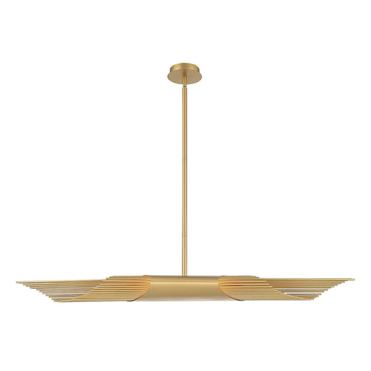 EUROFASE 43866 2-Light 49in Integrated Led Linear Chandelier