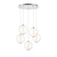 EUROFASE 45737 5-Light 26in Integrated Led Multi Drop Chandelier