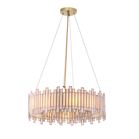 EUROFASE 46466 8-Light 28in Pendant Chandelier