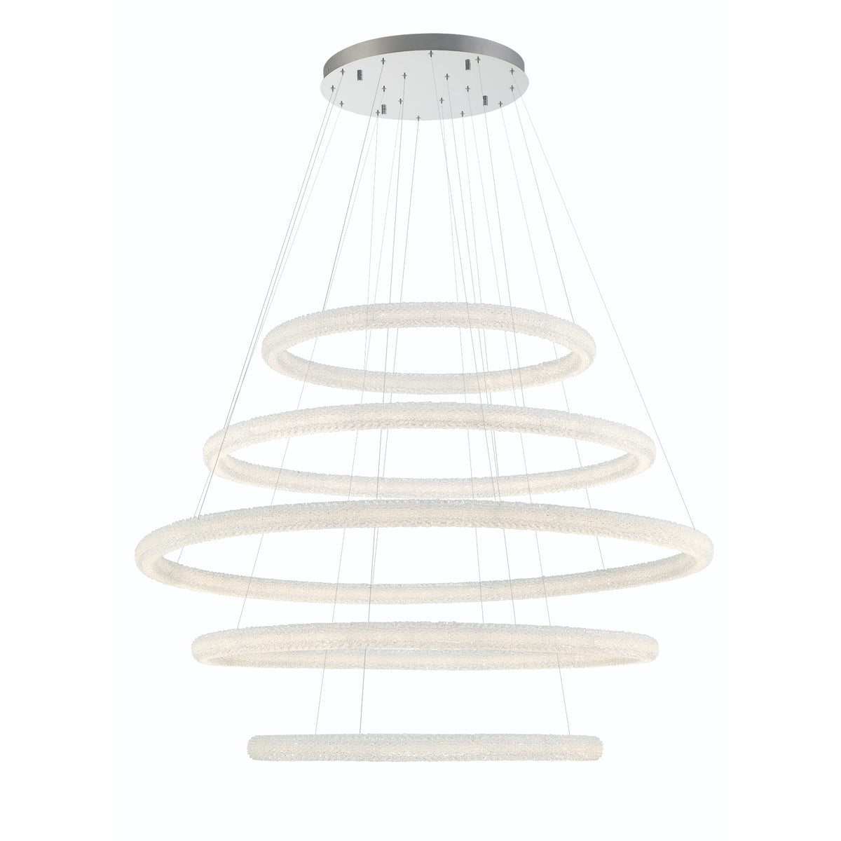 EUROFASE 43928 5-Tiers 5-Light 60in Integrated Led Grand Chandeli Main image