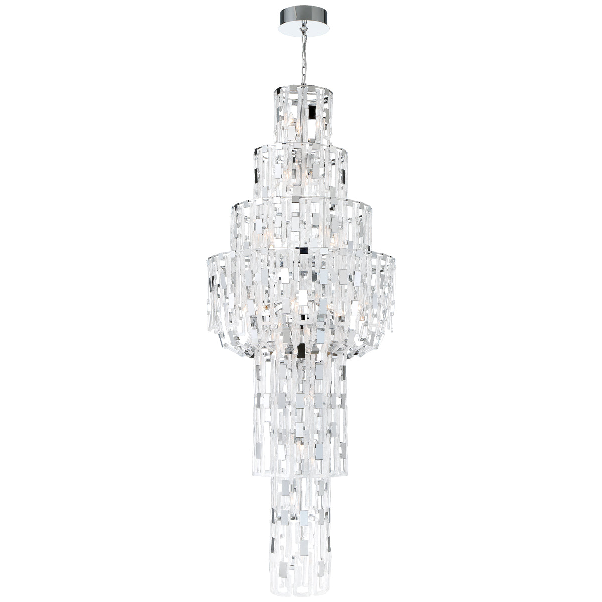 EUROFASE 33741 6-Tiers 26-Light 97in Grand Chandelier Main image