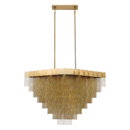 EUROFASE 37096 22-Light 47in Integrated Led Chandelier