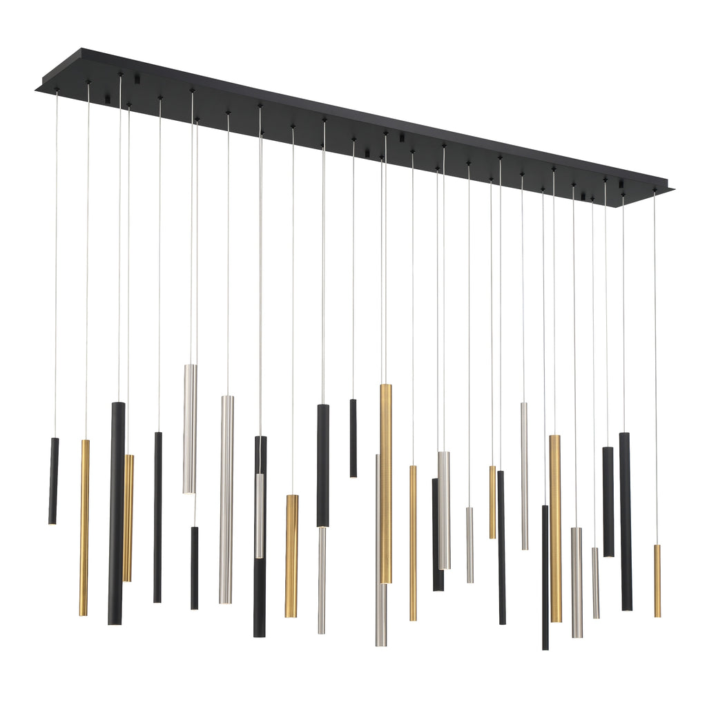 EUROFASE 46814 30-Light 72in Integrated Led Grand Chandelier