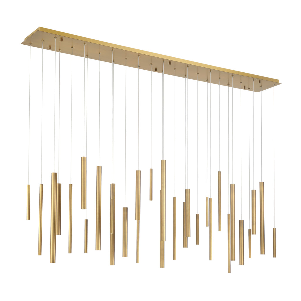 EUROFASE 46814 30-Light 72in Integrated Led Grand Chandelier