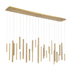 EUROFASE 46814 30-Light 72in Integrated Led Grand Chandelier