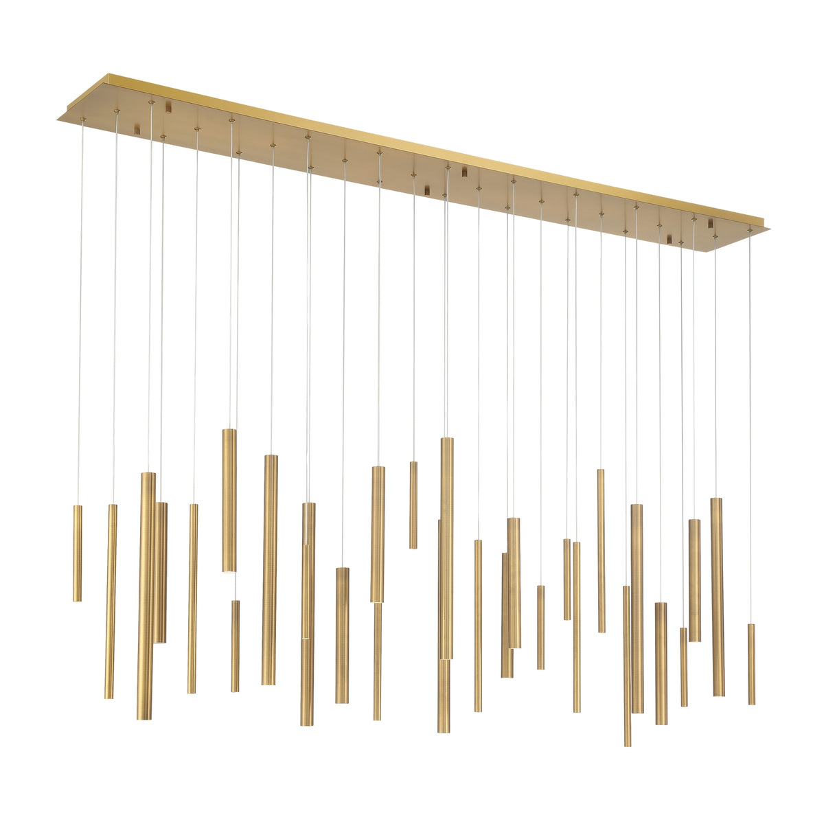 EUROFASE 46814 30-Light 72in Integrated Led Grand Chandelier