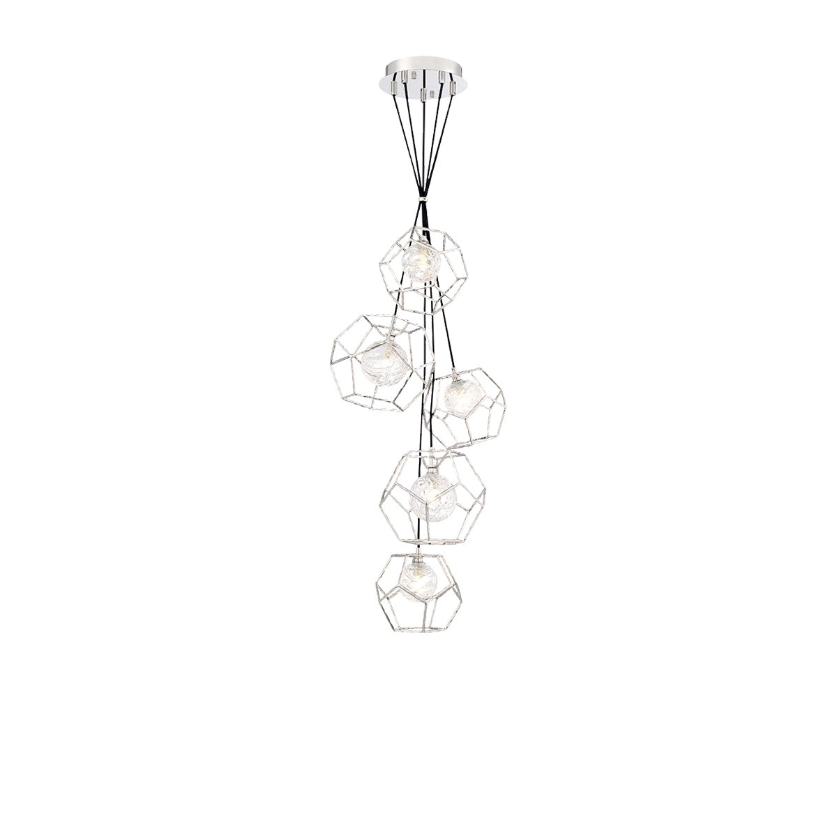 EUROFASE 35903 5-Light 19in Multi Drop Chandelier Main image