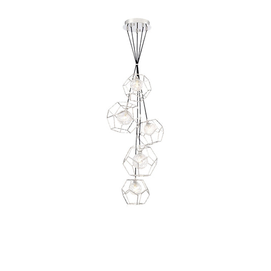 EUROFASE 35903 5-Light 19in Multi Drop Chandelier