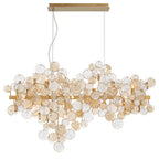 EUROFASE 34031 12-Light 40in Linear Chandelier