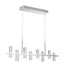 EUROFASE 33723 8-Light 42in Integrated Led Linear Chandelier