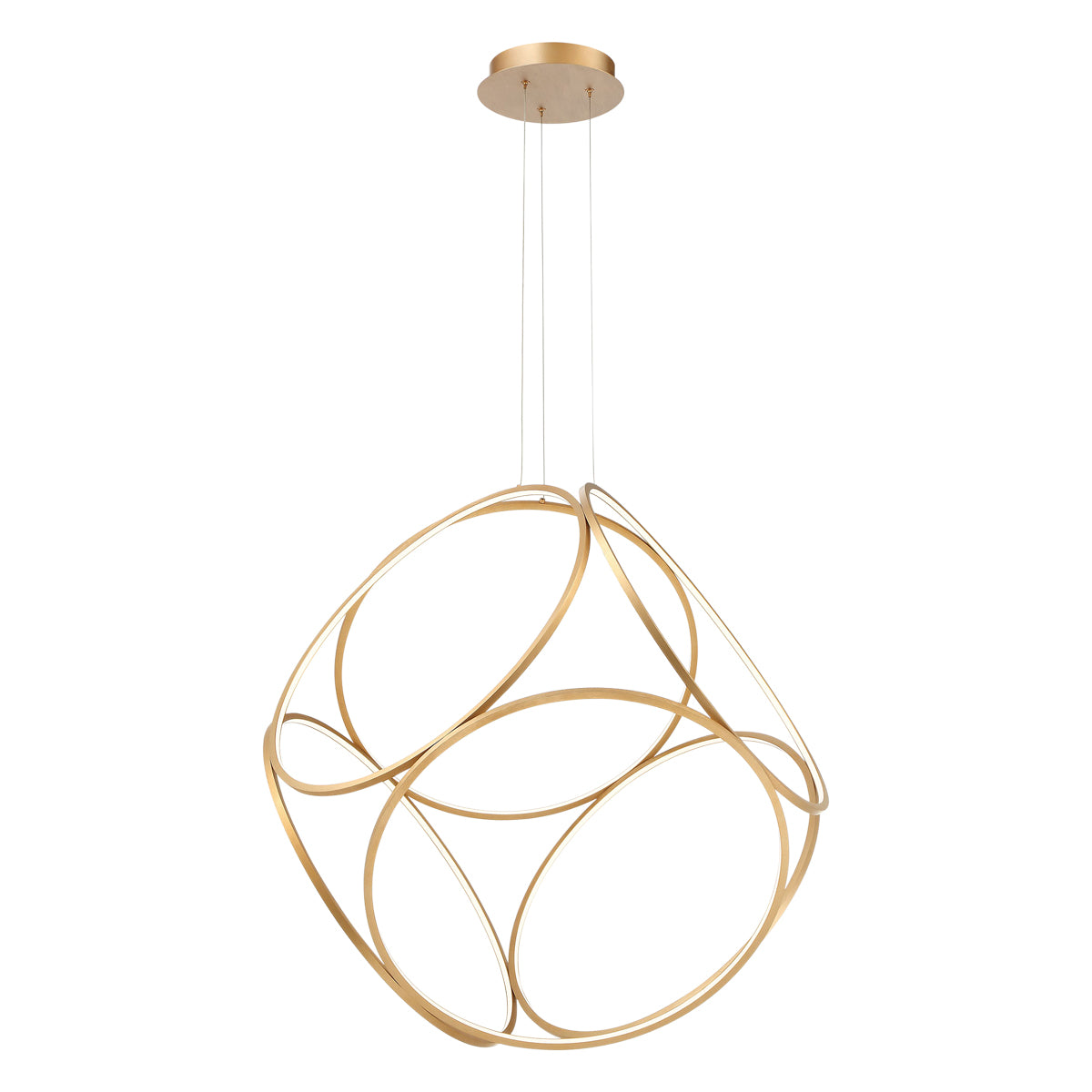 EUROFASE 37104 34in Integrated Led Chandelier Secondary image