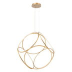 EUROFASE 37104 34in Integrated Led Chandelier