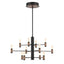 EUROFASE 46353 3-Tiers 12-Light 29in Integrated Led Chandelier