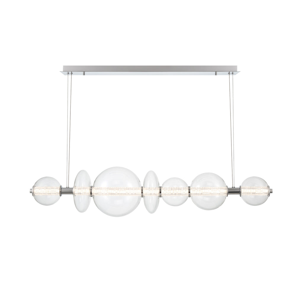 EUROFASE 46772 7-Light 56inch Integrated Led Linear Chandelier