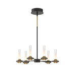 EUROFASE 45712 6-Light 24in Integrated Led Pendant Chandelier