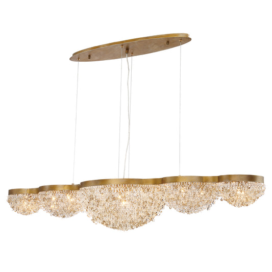EUROFASE 31831 15-Light 59in Grand Chandelier