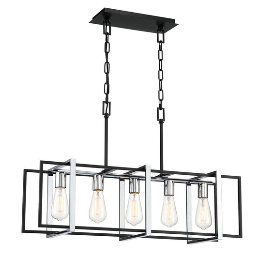 EUROFASE 37118 32" Rectangular Chandelier