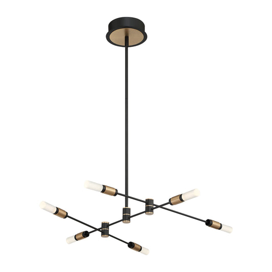 EUROFASE 37050 6-Light 32in Integrated Led Chandelier