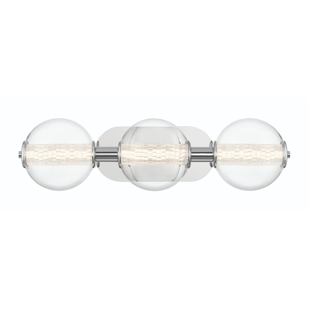 EUROFASE 46809 3-Light 25in Integrated Led Vanity