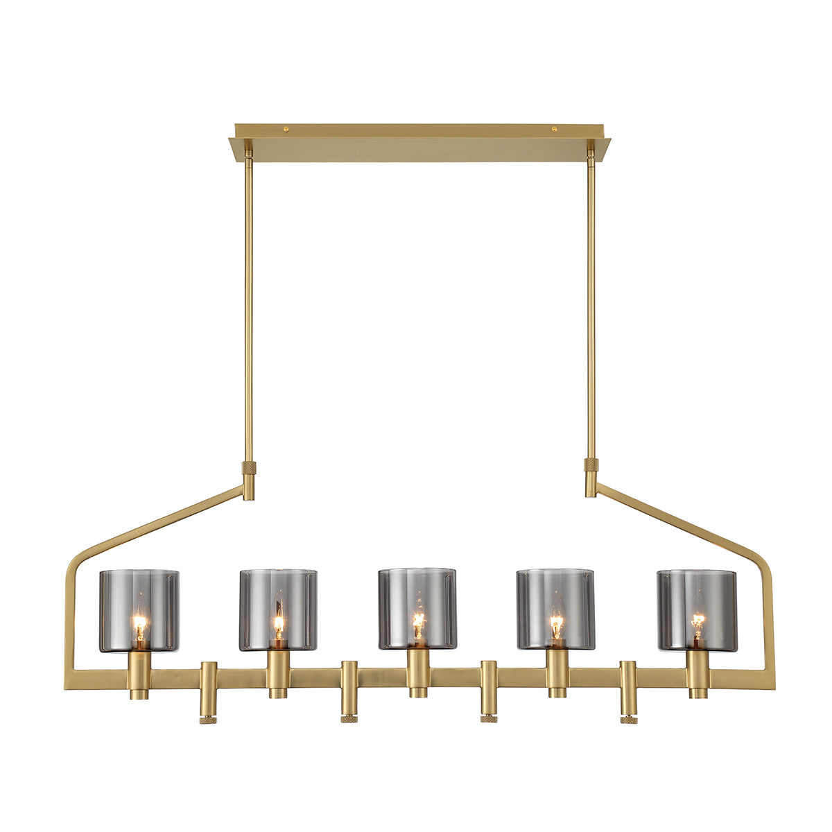 EUROFASE 45652 5-Light 42in Linear Chandelier Main image