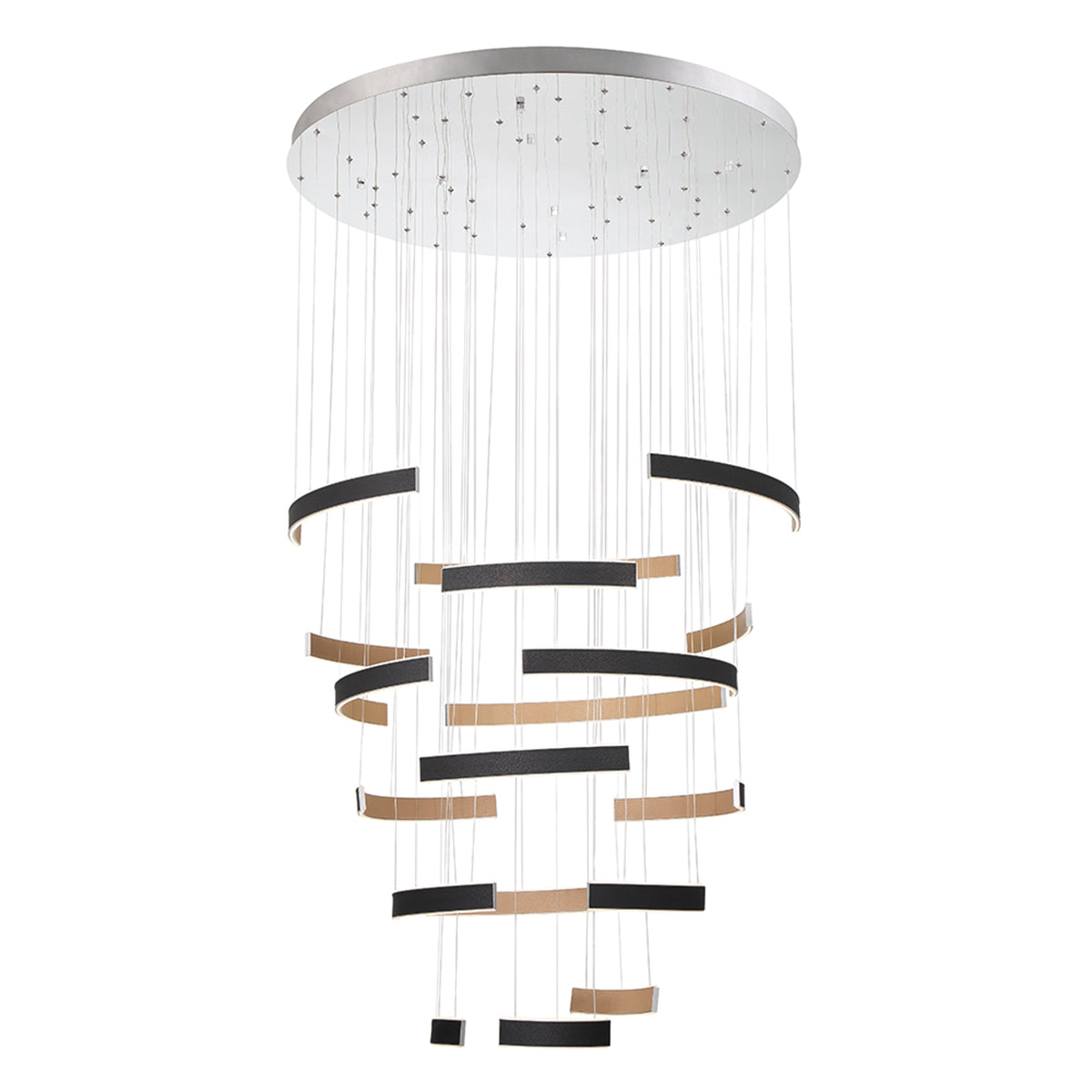 EUROFASE 43902 6-Tiers 18-Light 41in Integrated Led Grand Chandel Secondary image