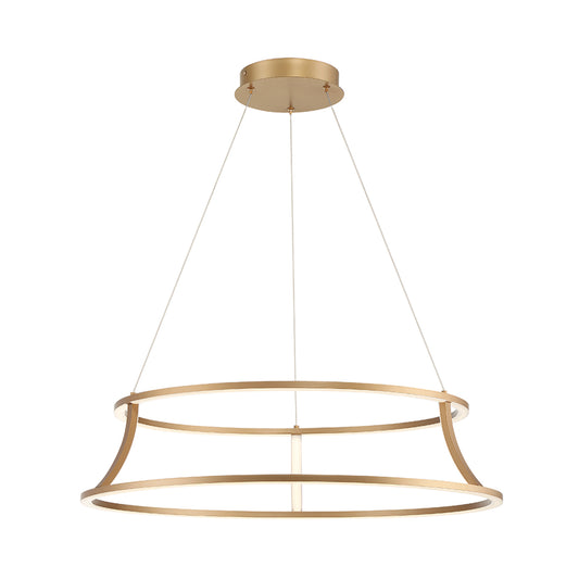 EUROFASE 43886 30in Integrated Led Pendant Chandelier
