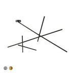 EUROFASE 36249 9-Light 57in Integrated Led Flush Mount