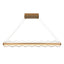 EUROFASE 46803 45in Integrated Led Linear Chandelier
