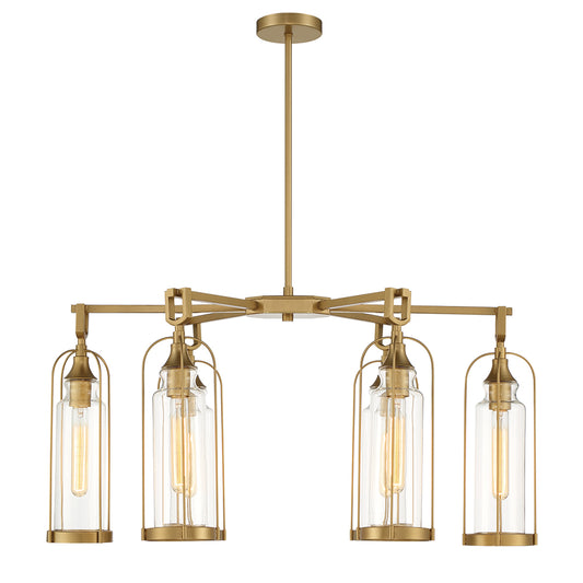 EUROFASE 42730 6 Lt Linear Chandelier