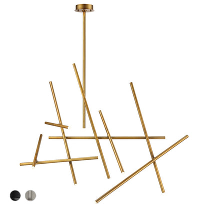 EUROFASE 36251 18-Light 59in Integrated Led Grand Chandelier
