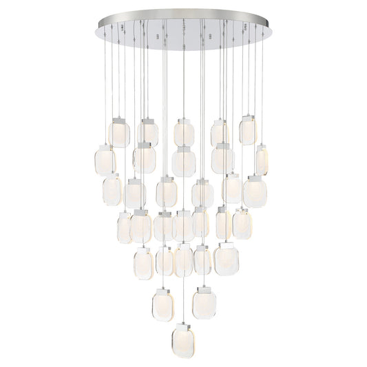 EUROFASE 37193 31-Light 39in Integrated Led Grand Chandelier