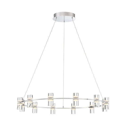 EUROFASE 33725 12-Light 33in Integrated Led Chandelier