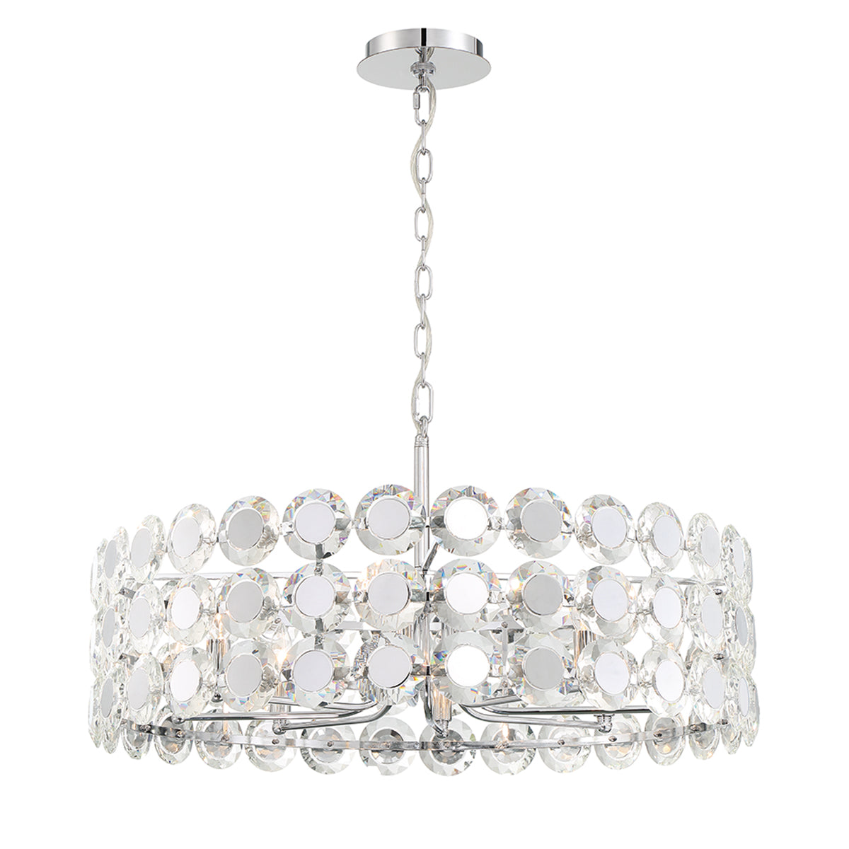 EUROFASE 44286 8-Light 32in Chandelier Main image
