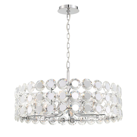 EUROFASE 44286 8-Light 32in Chandelier