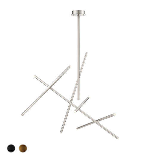 EUROFASE 36250 10-Light 47in Integrated Led Chandelier