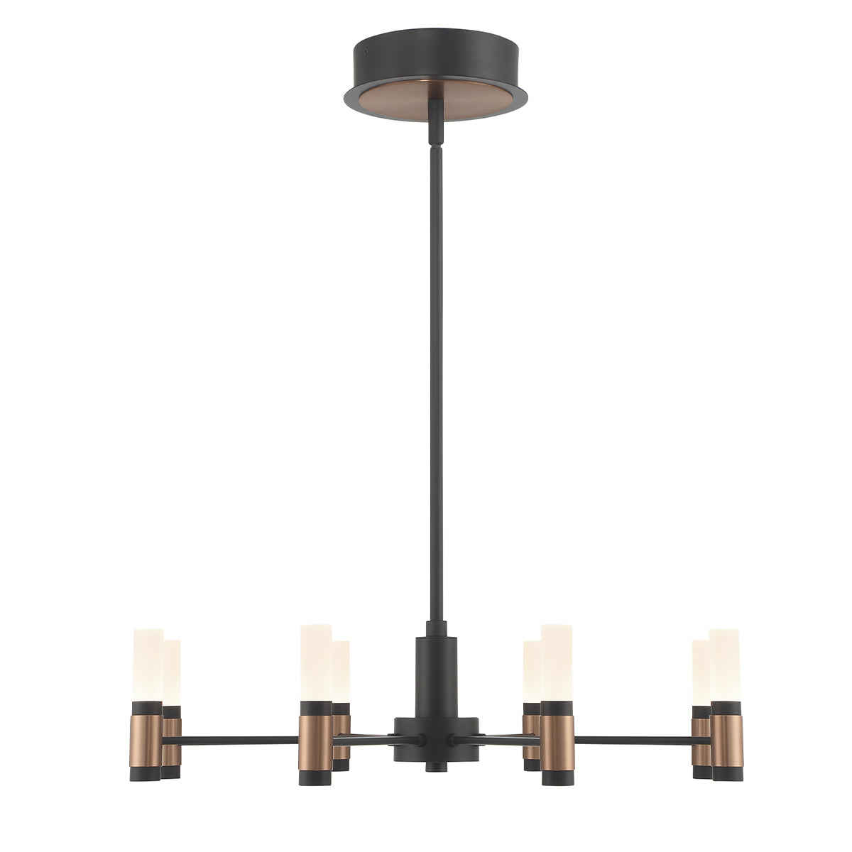 EUROFASE 46352 8-Light 24in Integrated Led Pendant Chandelier Main image