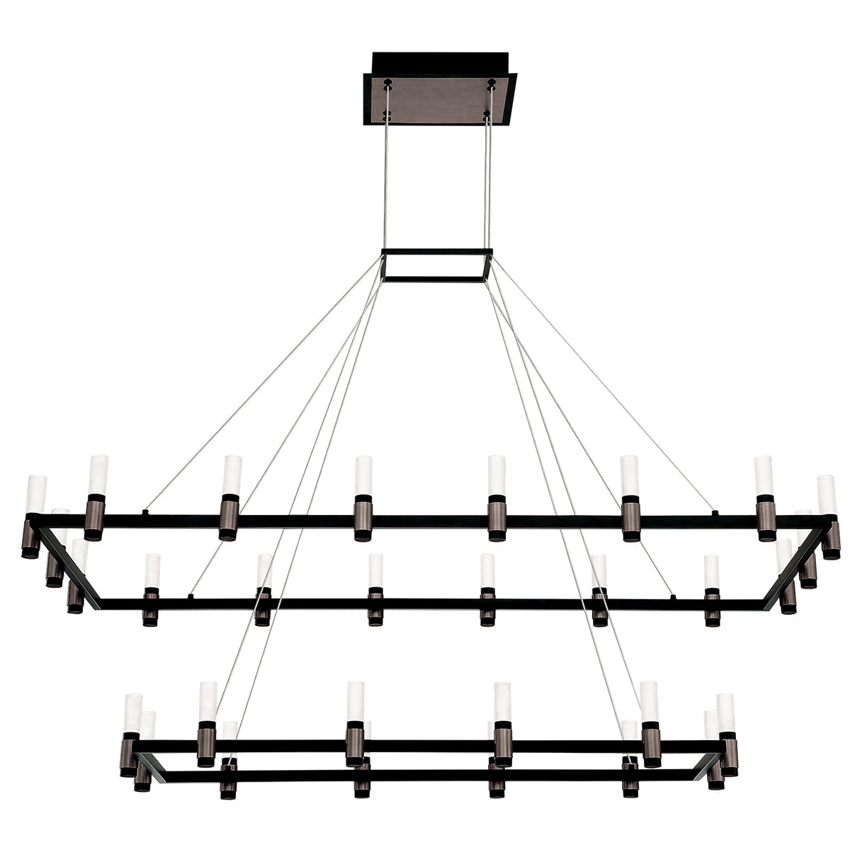 EUROFASE 37049 2-Tiers 30-Light 52in Integrated Led Grand Chandel Main image